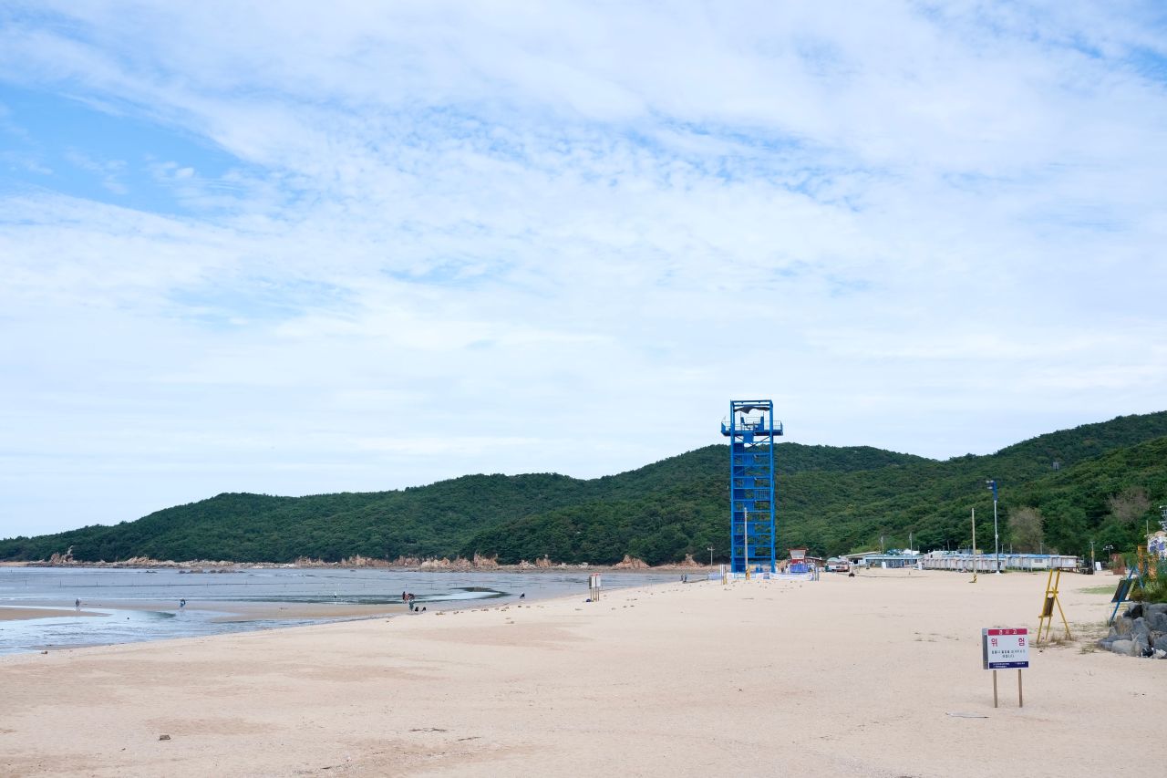 하나개해수욕장