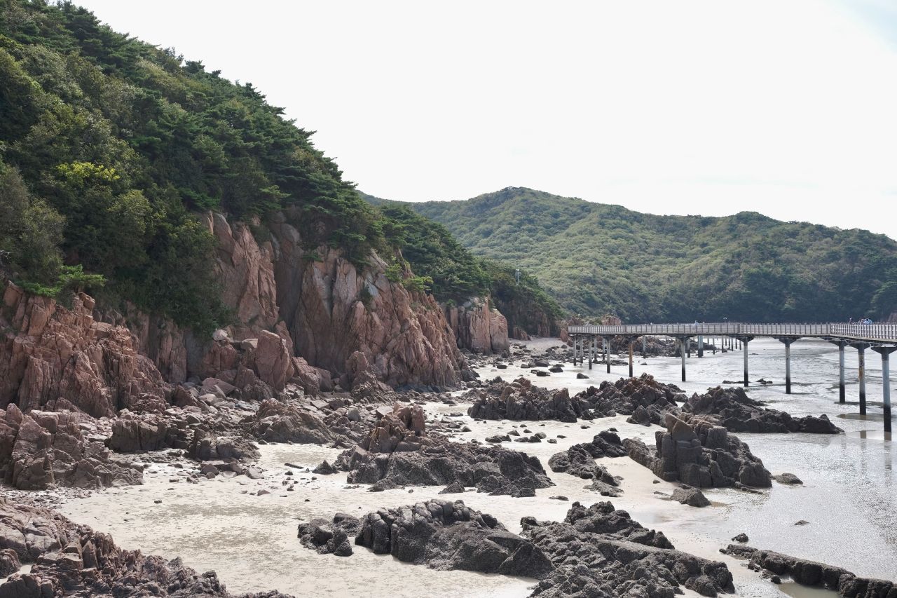 하나개해수욕장