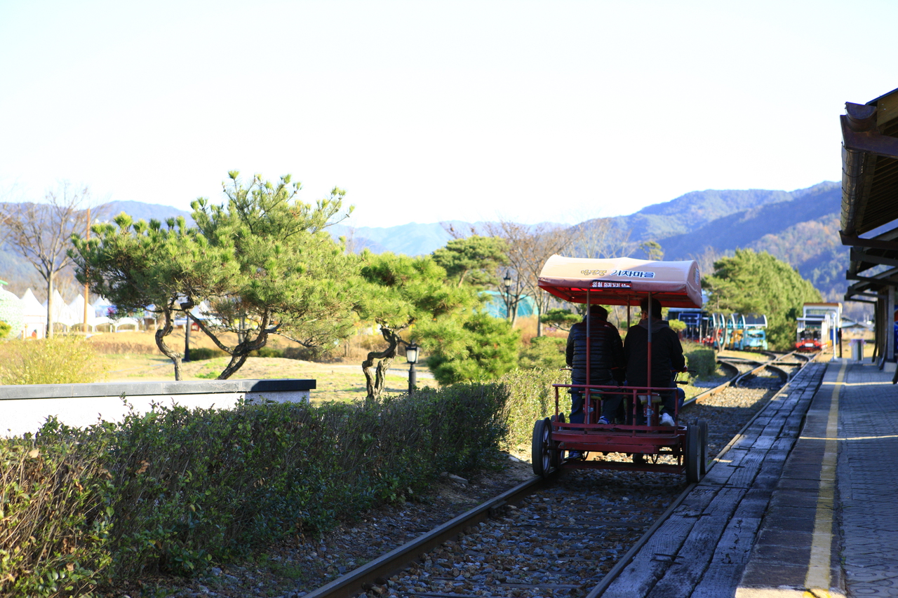 섬진강기차마을