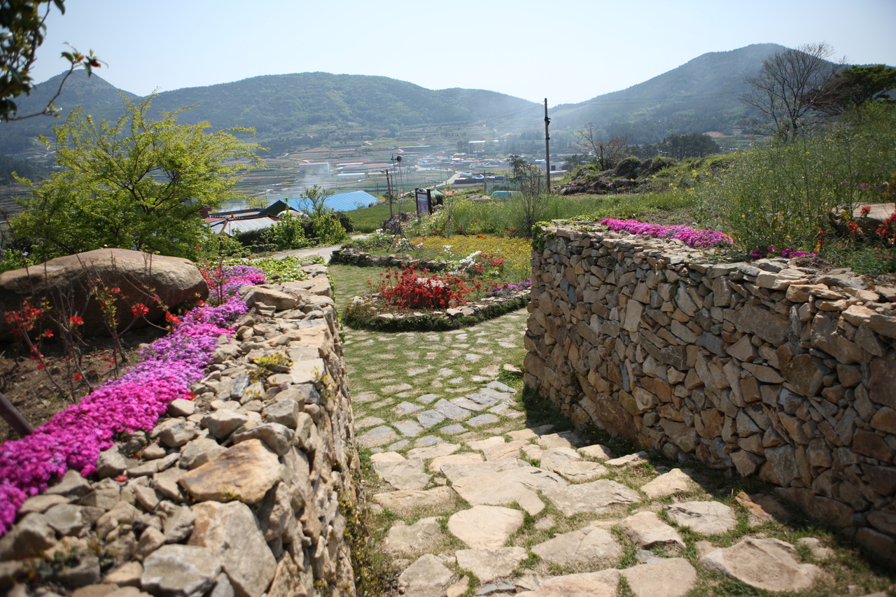 청산도 구들장논