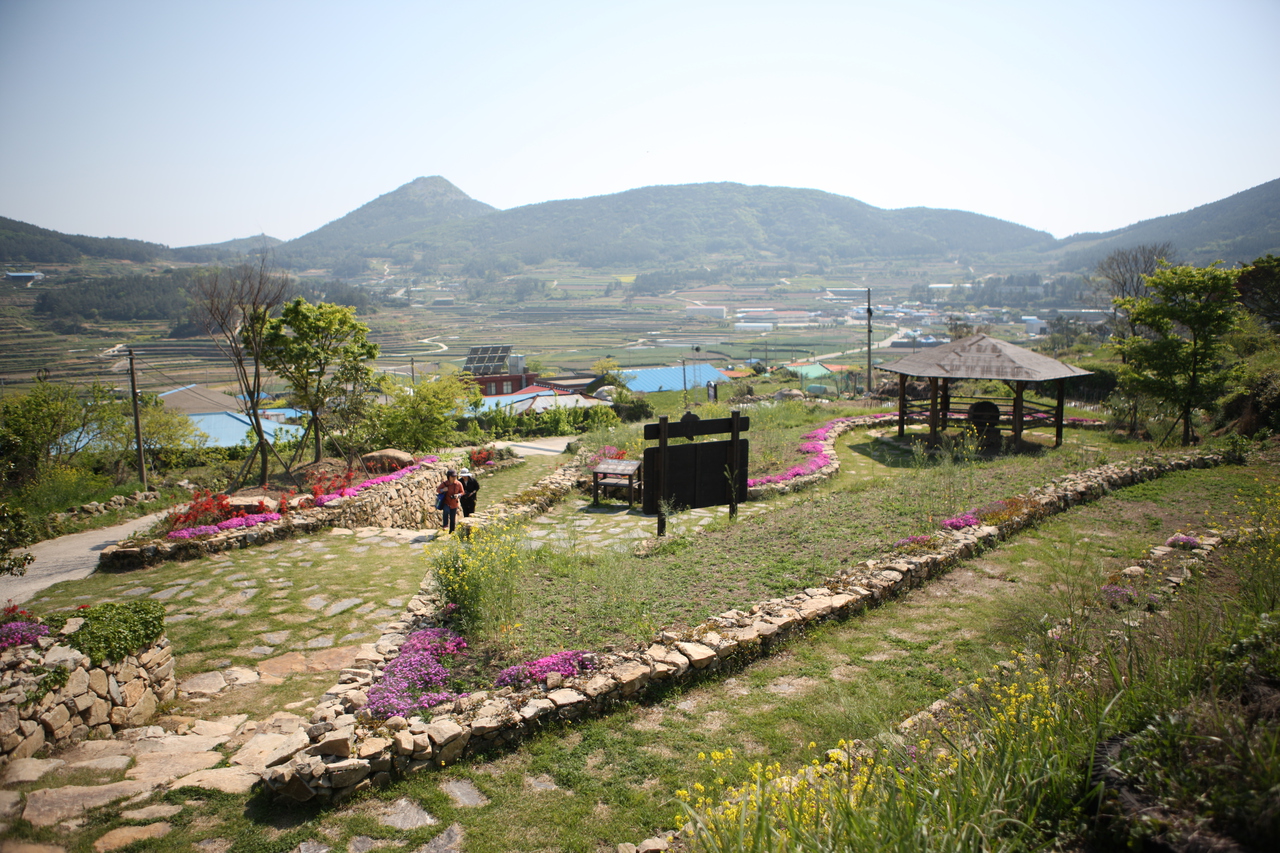 청산도 구들장논