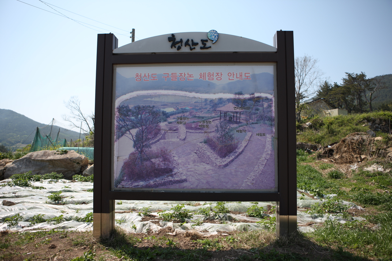 청산도 구들장논