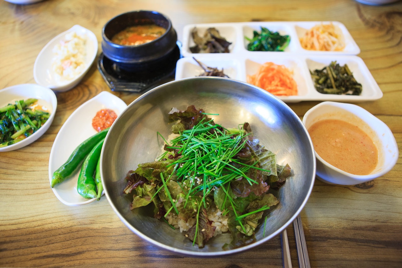 보문산 향토음식거리