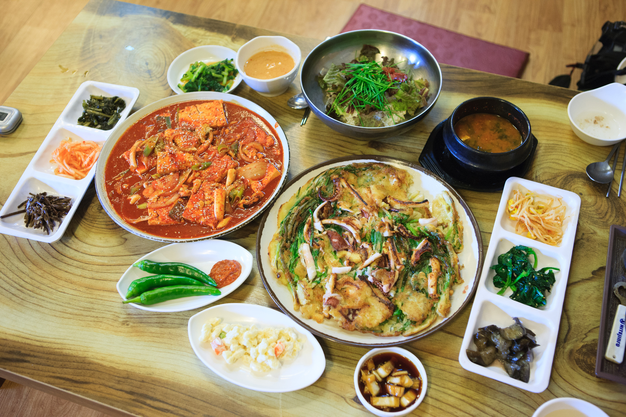 보문산 향토음식거리