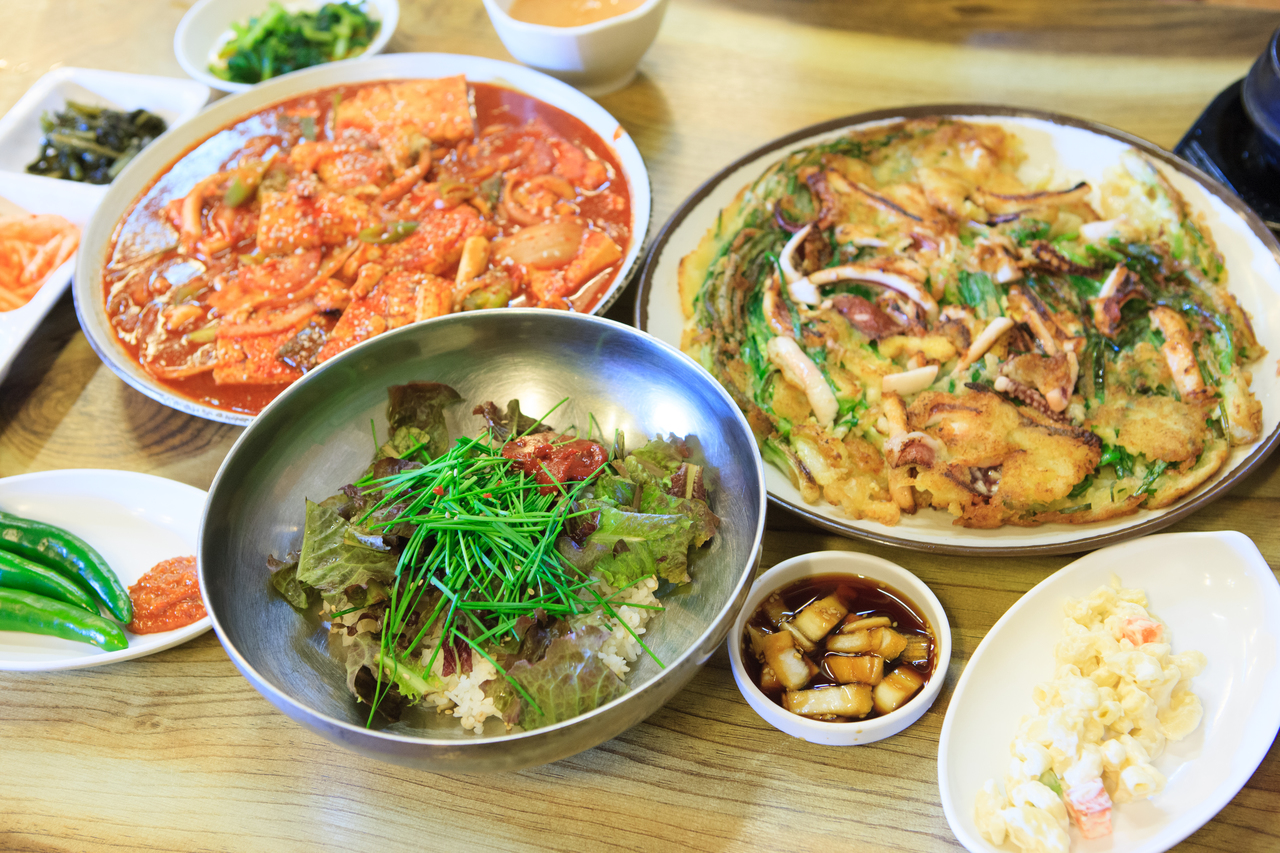 보문산 향토음식거리