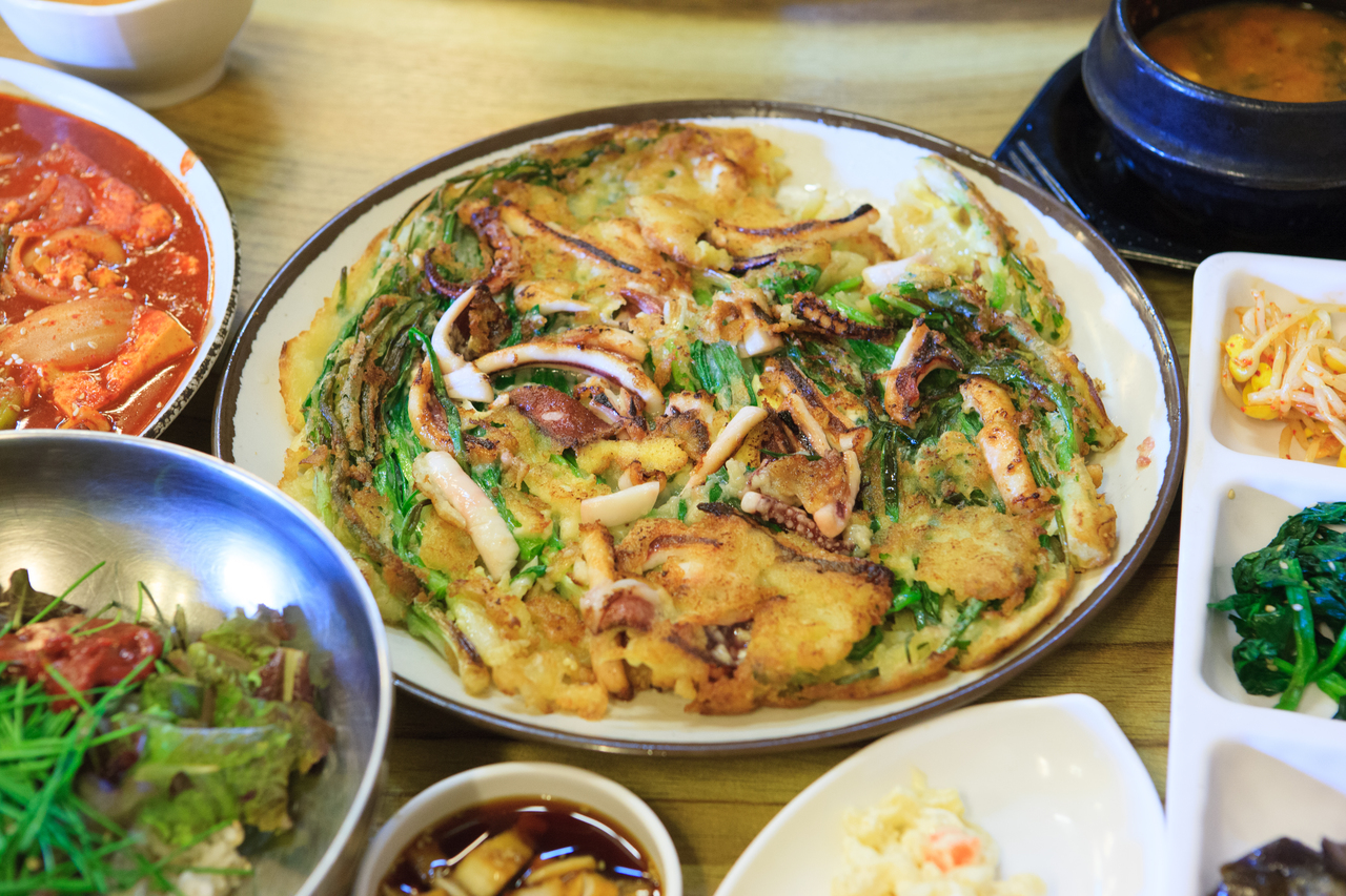 보문산 향토음식거리