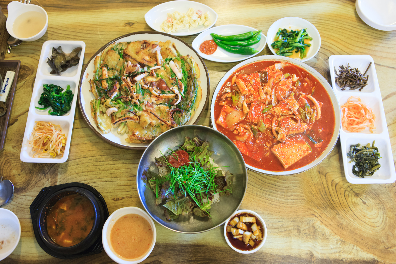 보문산 향토음식거리