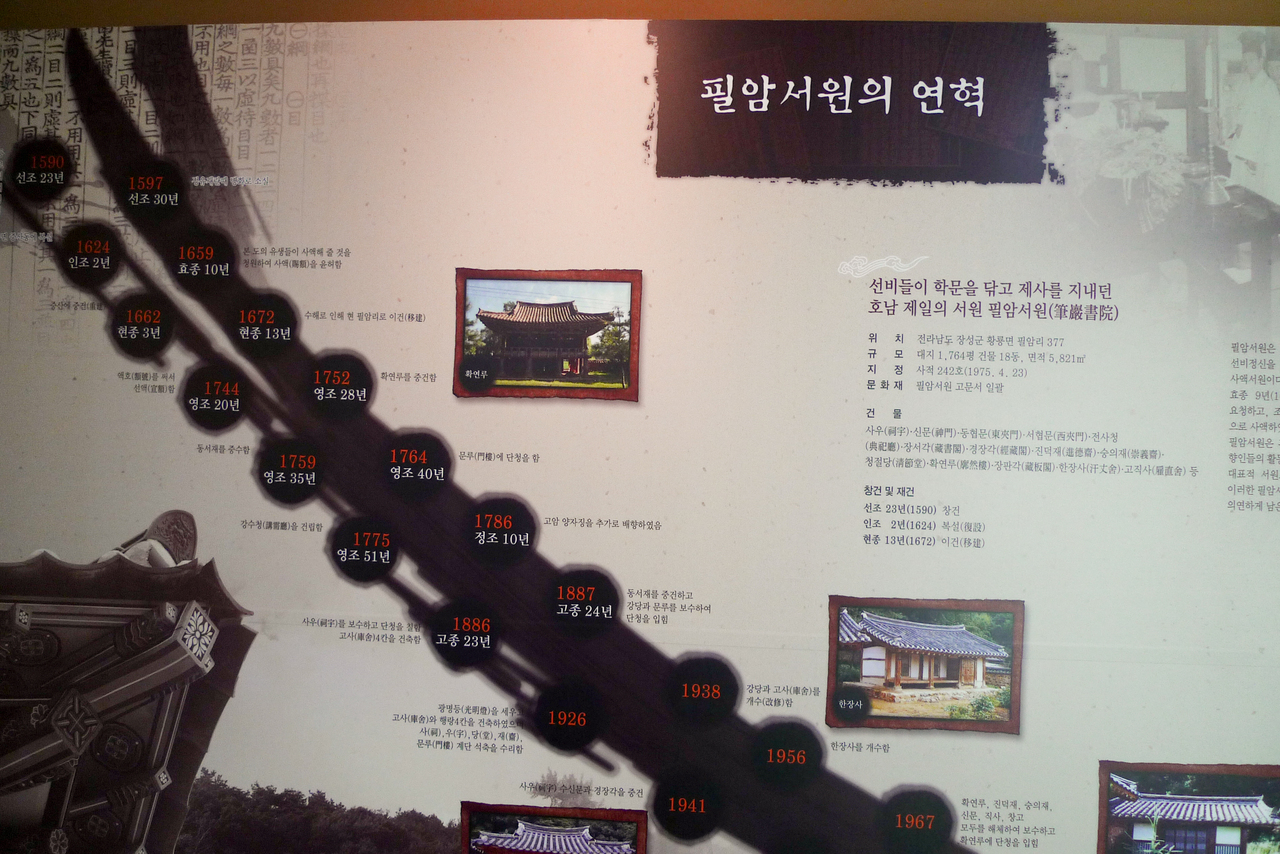 필암서원 유물전시관