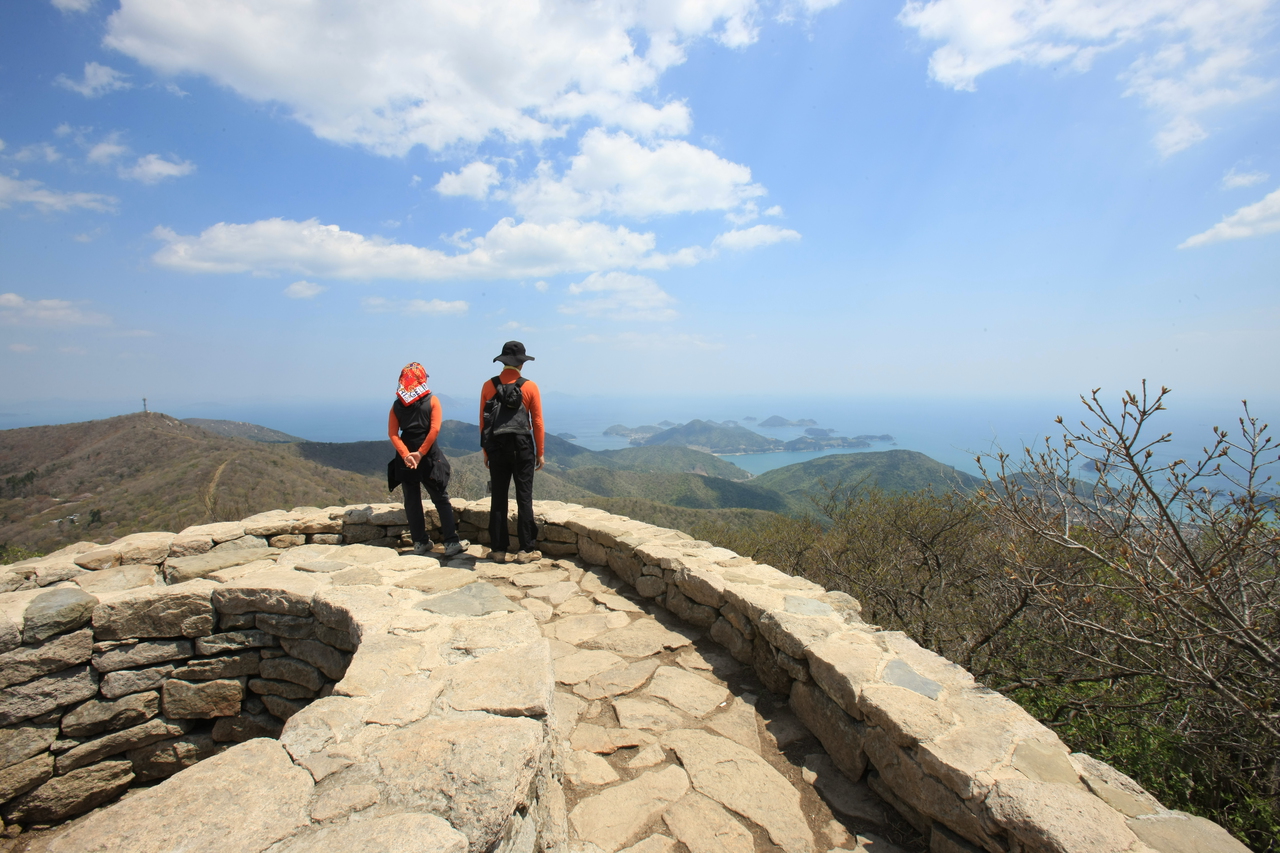 남해금산봉수대