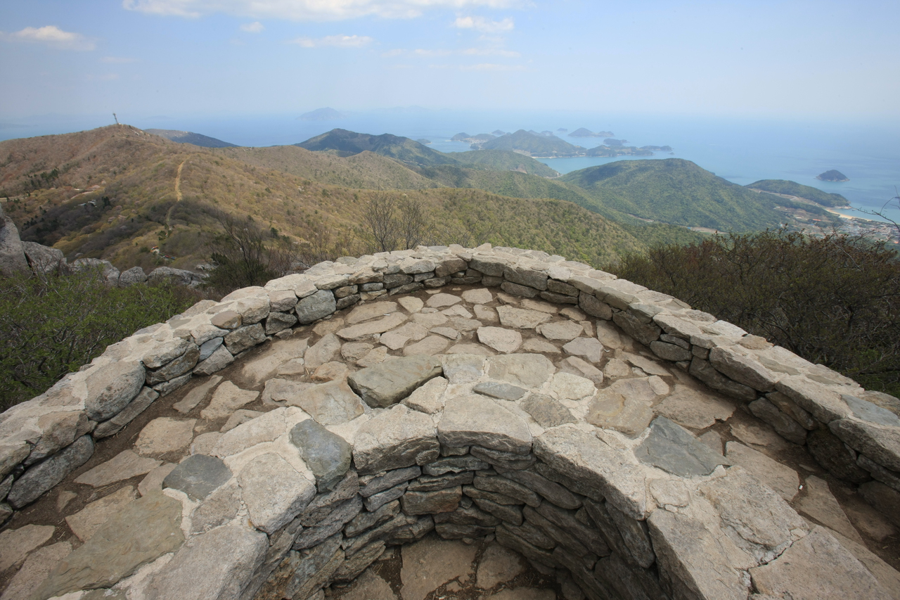 남해금산봉수대