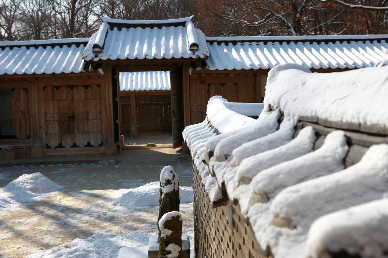 창덕궁 후원 겨울