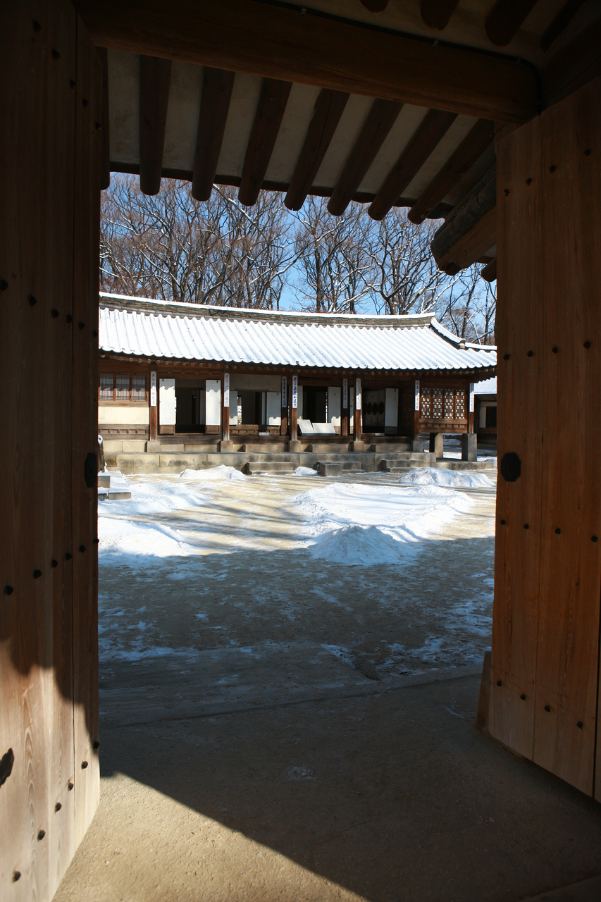 창덕궁 후원 겨울