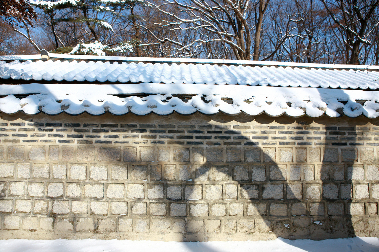 창덕궁 후원 겨울