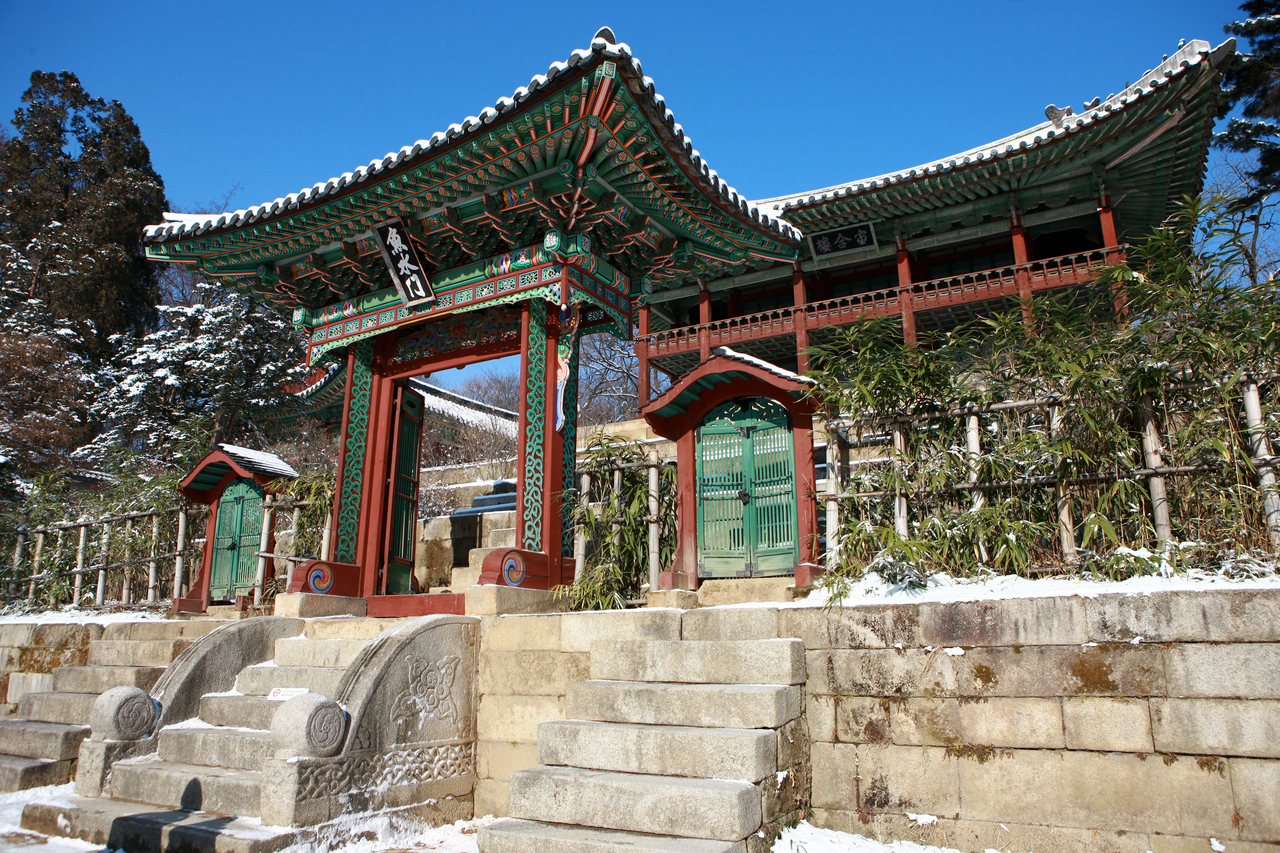 창덕궁 후원 겨울