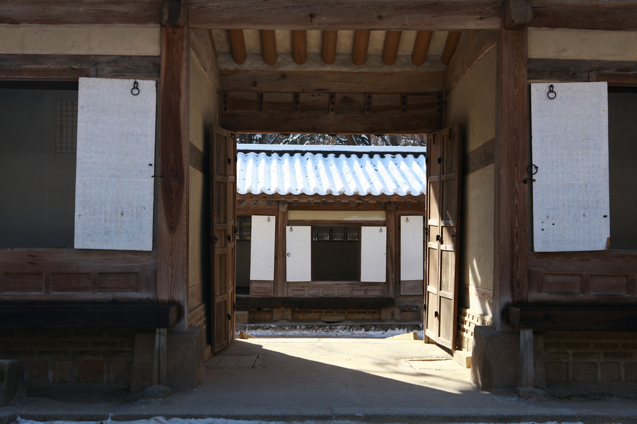 창덕궁 후원 겨울