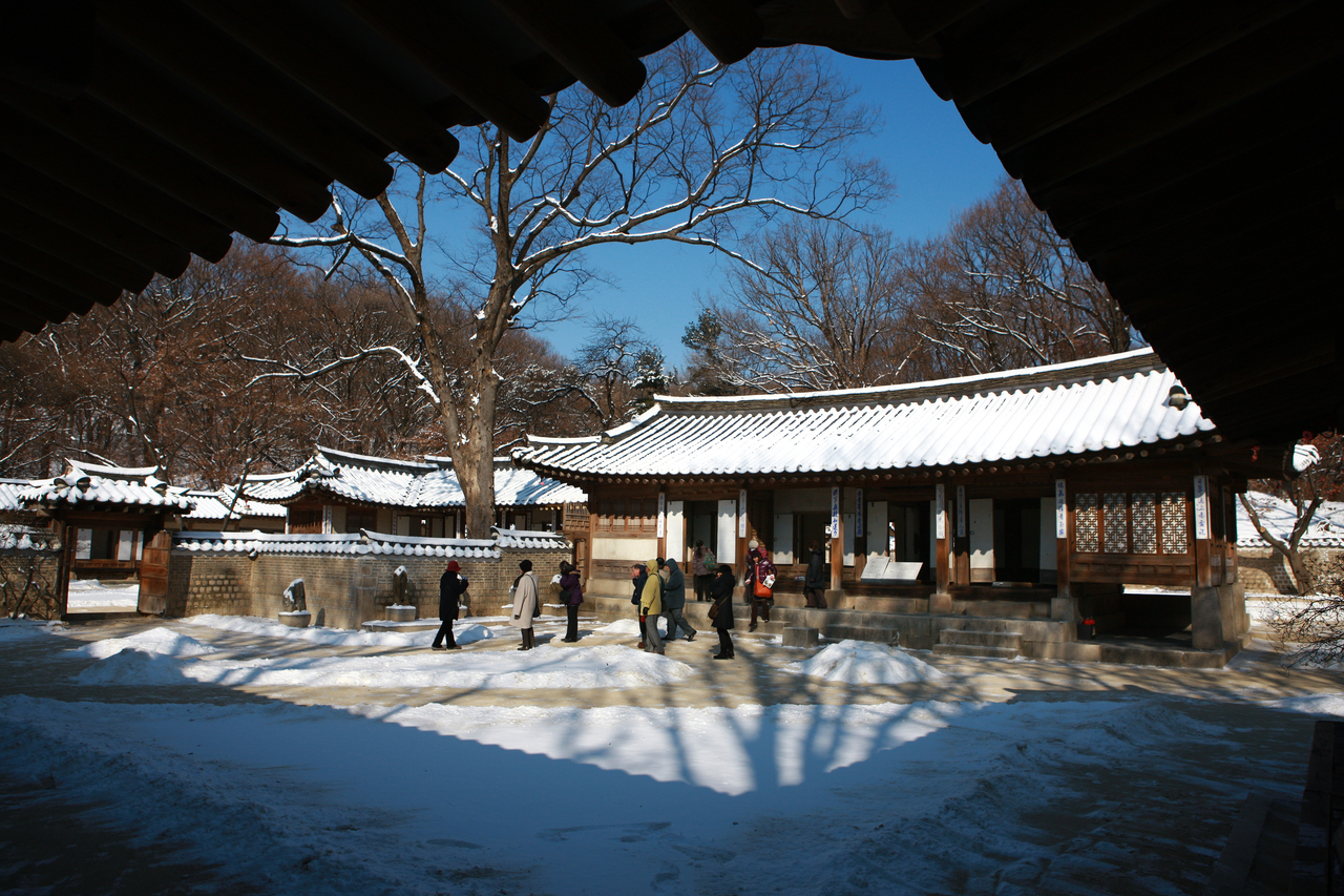 창덕궁 후원 겨울