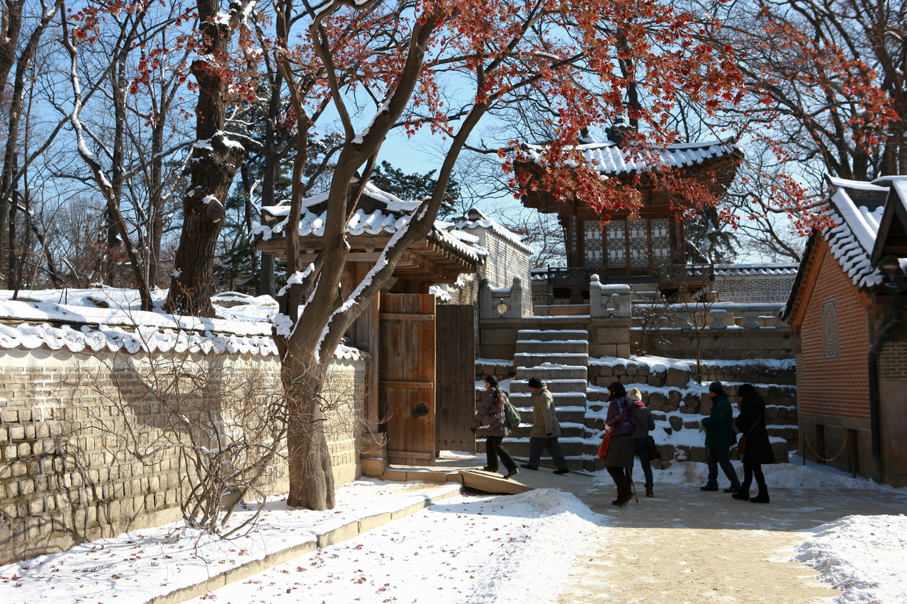 창덕궁 후원 겨울