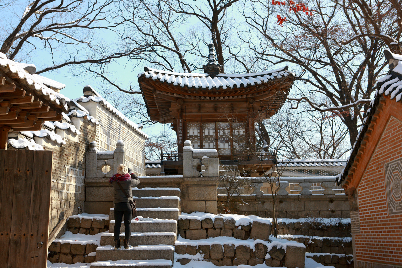 창덕궁 후원 겨울