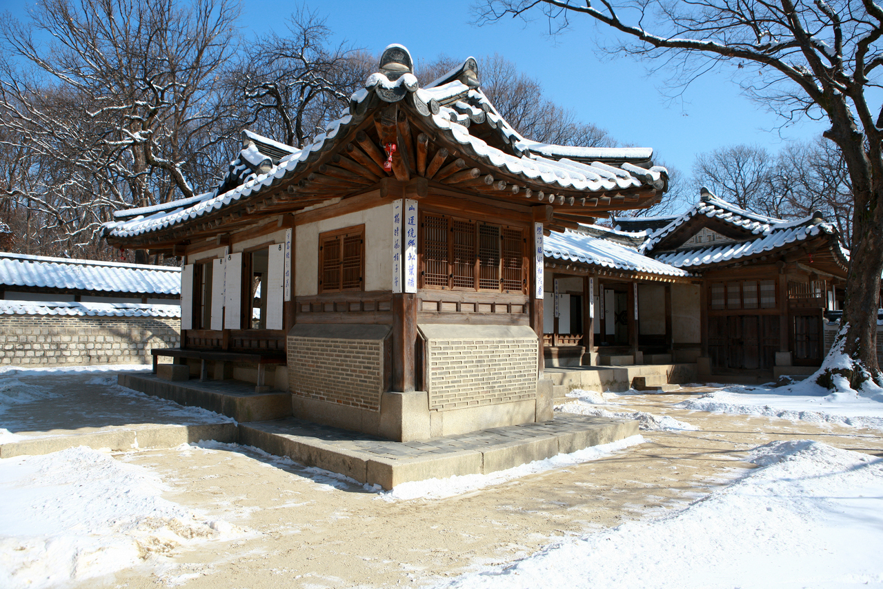 창덕궁 후원 겨울