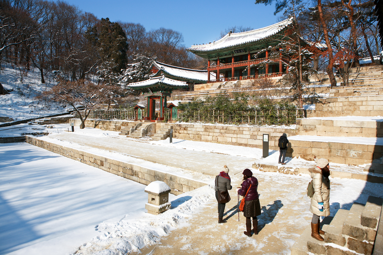창덕궁 후원 겨울